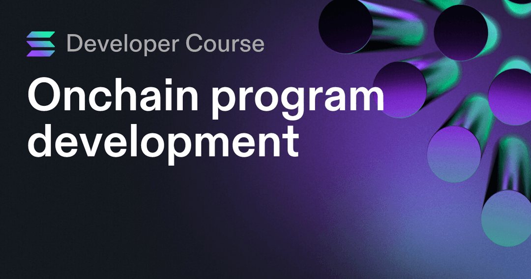 Onchain program development